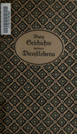 Geschichte meines Dienstlebens_cover