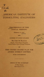 Proceedings of annual meeting 1947_cover