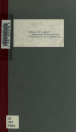 Gutsherrlich - bäuerliche Verhältnisse in Ostpreussen während der Reformzeit von 1770 bis 1830. Gefertigt nach den Akten der Gutsarchiv zu Angerapp und Gr.-Steinort_cover