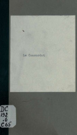 Le Concordat, et les articles organiques; avec commentaires_cover