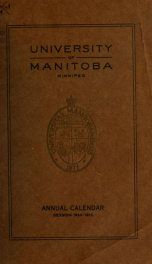 General calendar 1914-15_cover