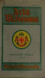 Acta Victoriana v.35 n.08_cover