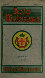 Acta Victoriana v.35 n.04_cover