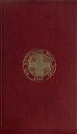 The Statesman's year-book; statistical and historical annual of the states of the world. Rev. after official returns 1892_cover