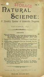 Natural Science, a monthly review of scientific progress v.01 n.09_cover