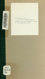 A plan for reducing the capital and the annual charge of the national debt ... suggested to the consideration of members of Parliament_cover