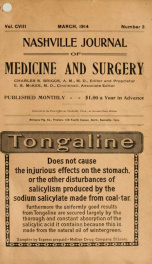 Nashville Journal of Medicine and Surgery v.108 n.03_cover