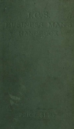 The business man's handbook, a covenient book of reference for business men_cover
