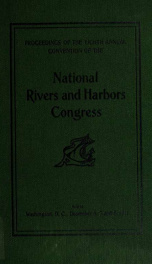 Proceedings of the National Rivers and Harbors Congress_cover