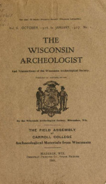 The Wisconsin archeologist 6 no_cover