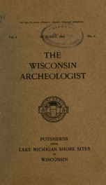 The Wisconsin archeologist 4 no 1_cover