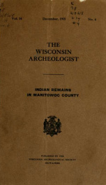 The Wisconsin archeologist 14_cover