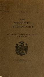 The Wisconsin archeologist 10_cover