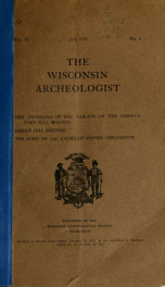 The Wisconsin archeologist 13_cover