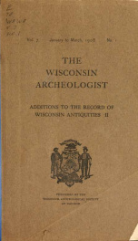 The Wisconsin archeologist 7_cover
