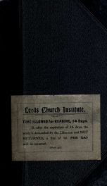 The sacrament of responsibility : or, Testimony of Scripture to the teaching of the church on holy baptism, with especial reference to the case of infants and answers to objections_cover