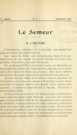 Le Semeur 1, no.3_cover