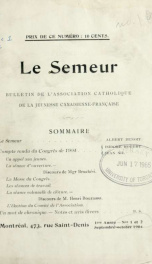 Le Semeur 1, no.1-2_cover