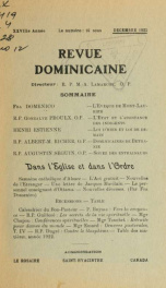 Revue dominicaine 28, no.12_cover