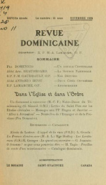 Revue dominicaine 28, no.11_cover