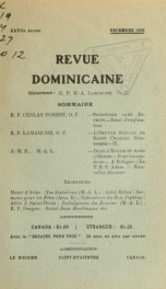 Revue dominicaine 27, no.12_cover