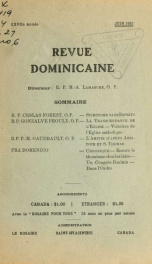 Revue dominicaine 27, no.6_cover