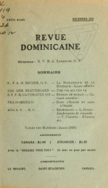 Revue dominicaine 26, no.12_cover