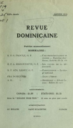 Revue dominicaine 25, no.1_cover