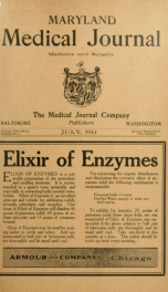 Maryland Medical Journal, a journal of medicine and surgery 57, no.7_cover