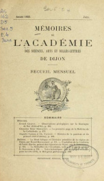 Mémoires June 1922_cover