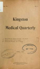 Kingston Medical Quarterly v.7  n. 03_cover