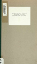 Erklärendes Wörterbuch zum chinesischen Buddhismus. Chinesisch-Sanskrit-Deutsche. Nach seinem handschriftlichen Nachlass überarbeitet von Johannes Nobel. Hrsg. von der religionskundlichen Sammlung der Universität Marburg/Lahn 03_cover