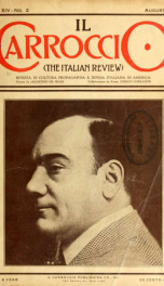 Il Carroccio. The Italian review, Rivista di coltura, propaganda e difesa italiana in America 14, no.2_cover