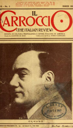 Il Carroccio. The Italian review, Rivista di coltura, propaganda e difesa italiana in America 9, no.3_cover