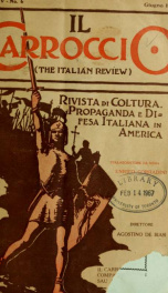 Il Carroccio. The Italian review, Rivista di coltura, propaganda e difesa italiana in America 5, no.6_cover