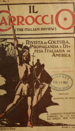 Il Carroccio. The Italian review, Rivista di coltura, propaganda e difesa italiana in America 5, no.2_cover