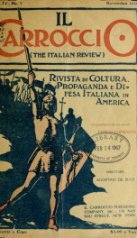 Il Carroccio. The Italian review, Rivista di coltura, propaganda e difesa italiana in America 4, no.5_cover