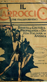 Il Carroccio. The Italian review, Rivista di coltura, propaganda e difesa italiana in America 4, no.2_cover