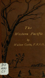 The western Pacific : being a description of the groups of islands to the north and east of the Australian continent_cover