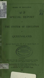 Special reports on educational subjects. Vol. 5. -- 5, No. 4_cover