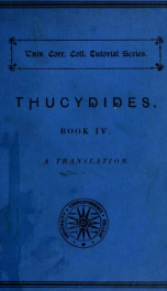 Thucydides. Book IV;_cover