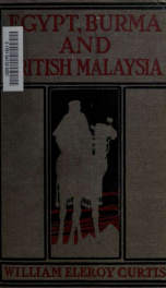 Egypt, Burma and British Malaysia_cover