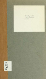 An Egyptian opinion: Egypt and the right of nations; an appeal to the representatives of the British nation_cover