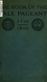 The book of the Yale pageant, 21 October 1916_cover