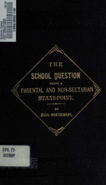 Poison drops in the federal Senate : the school question from a parental and non-sectarian stand-point : an epitome of the educational views of Zach. Montgomery on account of which views a stubborn but fruitless effort was made in the United States Senate_cover