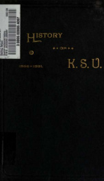 Quarter-centennial history of the University of Kansas, 1866-1891_cover