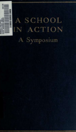 A School in action : data on children, artists, and teachers : a symposium_cover