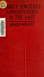 Early English adventurers in the East_cover