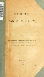 Studies in Parsi history_cover