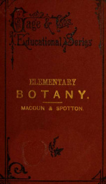 The elements of structural botany..._cover